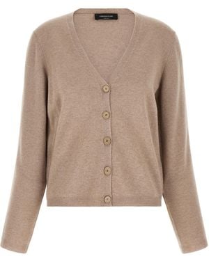 Fabiana Filippi 'Filo Diamante' Cardigan - Natural