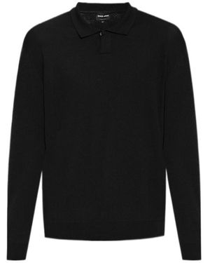 Giorgio Armani Classic Fit Polo Shirt - Black
