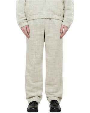 Drole de Monsieur Straight-Leg Casual Pants - Natural