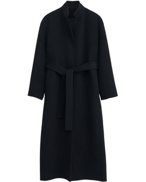 Filippa K Belted Wrap Coat - Black