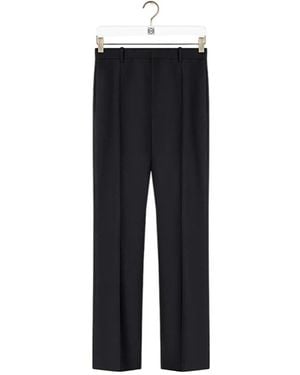 Loewe Straight-Leg Tailored Trousers - Black