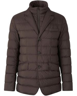 Herno Quilted Padded Jacket - Brown