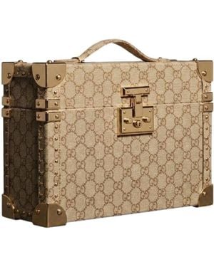 Gucci Gg Vanity Case - Natural