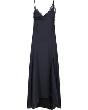 Isabel Marant イザベルマラン レーストリム スリップドレス - Blue