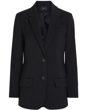 JOSEPH Stretch-Wool Blazer - Black