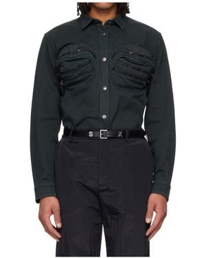 Martine Rose Bumbag Shirt - Black