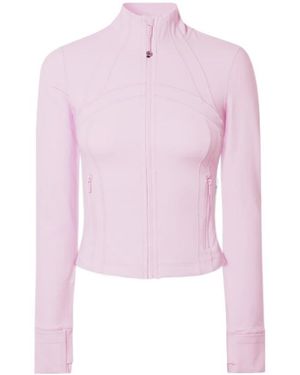 lululemon Define Cropped Nulu Jacket - Pink