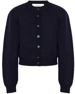 Rohe Cardigan Knitwear - Blue