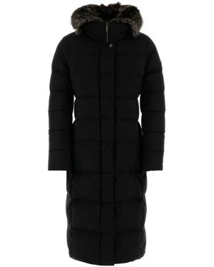 Moorer Hooded Down Jacket - Black