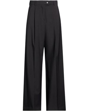 Sportmax Loose Straight-Leg Pants - Black