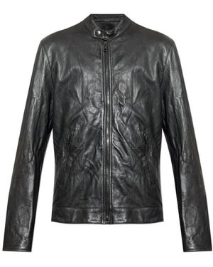 Dolce & Gabbana Stand-Up Collar Zipped Jacket - Grey
