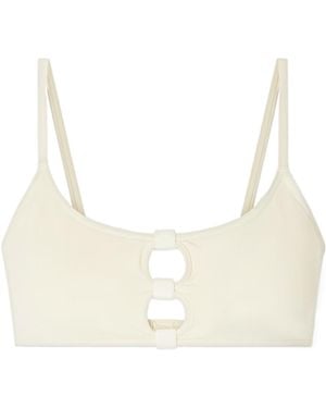 Eres Thin Strap Bikini Top - Natural