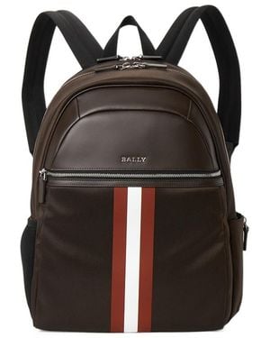 Bally Zippered Backpack - Black