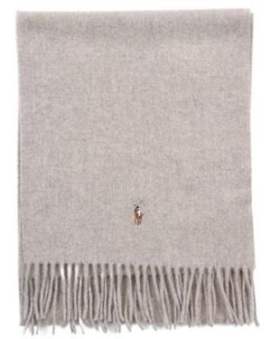 Polo Ralph Lauren Tassel Scarf - Grey