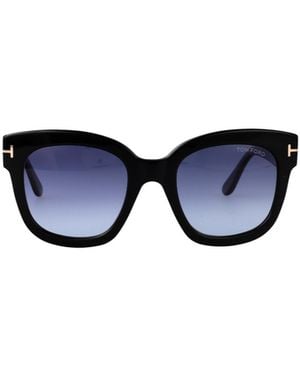 Tom Ford Eyewear Square Frame Sunglasses - Blue