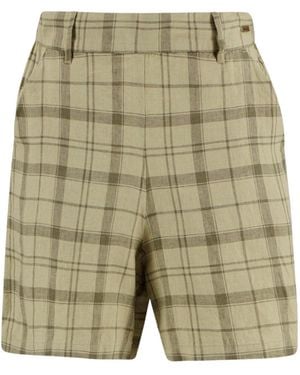 Barbour Plaid Shorts - Green
