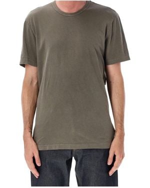 James Perse Crewneck Short-Sleeved T-Shirt - Grey