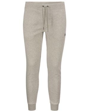 Ralph Lauren Polo Double Knit Jogger Trousers - Grey