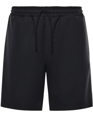 Valentino Logo Patch Drawstring Shorts - Black