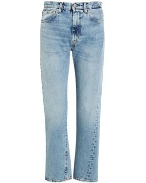 TOTEME Twisted-Seam Straight-Leg Jeans - Blue