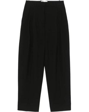Studio Nicholson High-Rise Tailored Straight-Leg Pants - Black