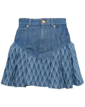 Balmain Short Skirt - Blue