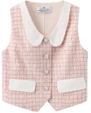 Marissa Chiara Sleeveless Vest - Pink