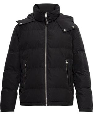 AllSaints Marlo Quilted Zip-Up Padded Jacket - Black