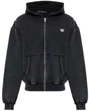 MISBHV Zip Hoodie - Black
