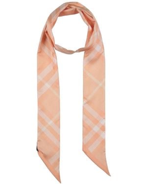 Burberry Scarves Foulards - White