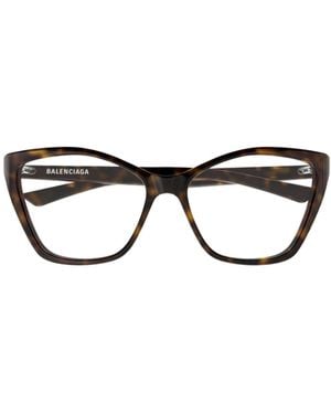 Balenciaga Eyewear Cat-Eye Glasses And Frames - White
