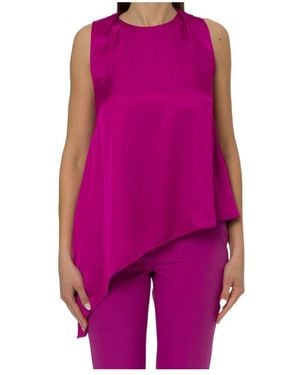 Liu Jo Satin Top - Purple