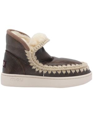 Mou Eskimo Bootie Sneakers - Natural
