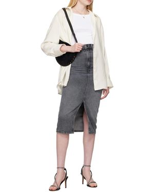 Isabel Marant Tilauria Skirt - Grey