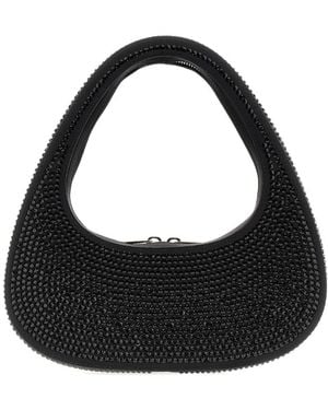 Coperni Zippered Shoulder Bag - Black