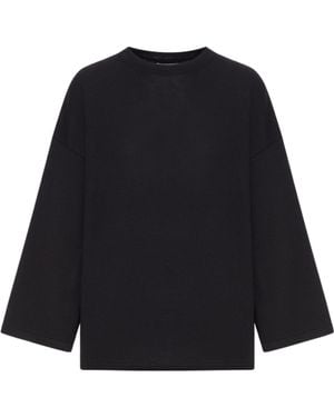 KHAITE Darcy Top - Black