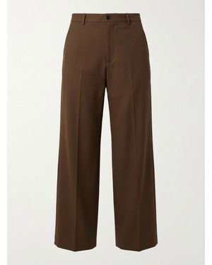 Gucci Technical Panama Trousers - Brown