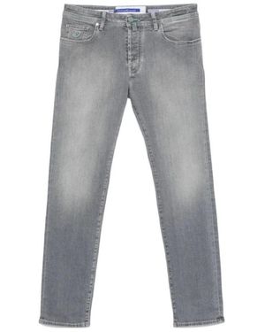 Jacob Cohen Belt-Tethered Jeans - Grey