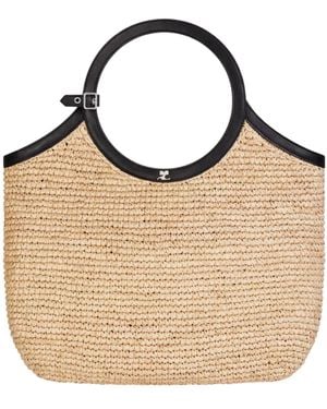 Courreges Holy Tote Bag - Natural
