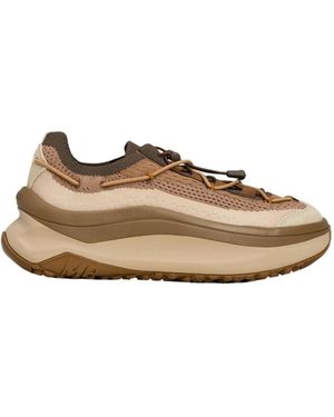 Moon Boot Knitted Moon247 Low Top Trainers - Brown