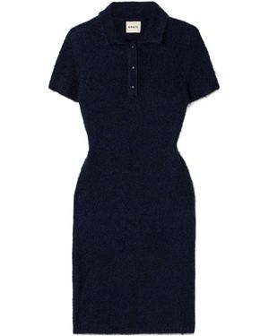 KHAITE Graciela Dress - Blue