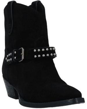 Saint Laurent Solid-Color Leather Shoes - Black