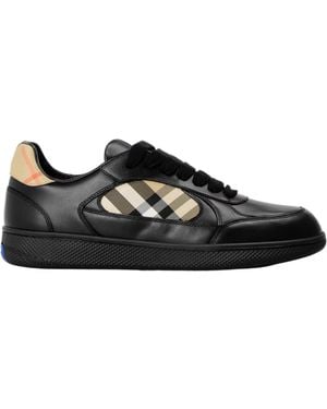 Burberry Logo Sneakers - Black