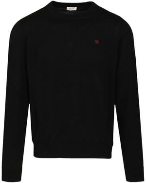 Celine Long-Sleeved Knitwear - Black