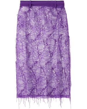 Christopher Esber Skirt - Purple