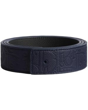 Dior Reversible Belt Strap - Blue