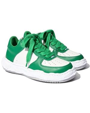 Maison Mihara Yasuhiro Wayne Low-Top Trainers - Green