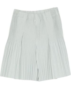 Homme Plissé Issey Miyake Pleated Shorts - Multicolour