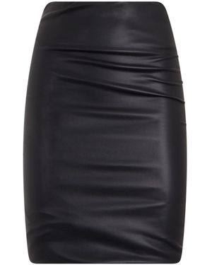 Philosophy Di Lorenzo Serafini Ruched Mini Skirt - Black