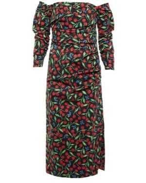 Carolina Herrera Midi Dress - Black